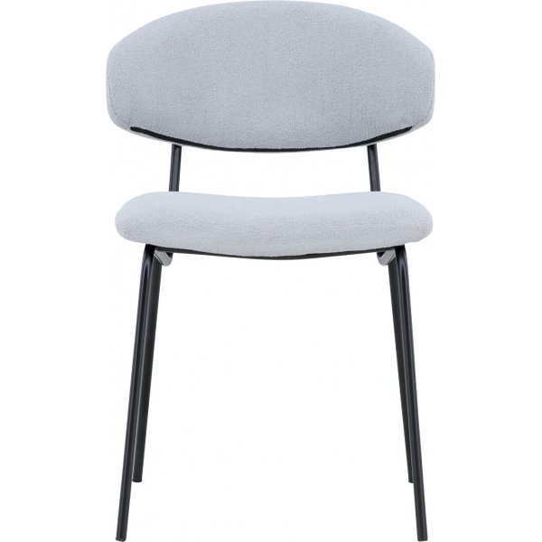 Chico ruokapöydän tuoli - Blue bouclé Chico ruokapöydän tuoli - Blue bouclé