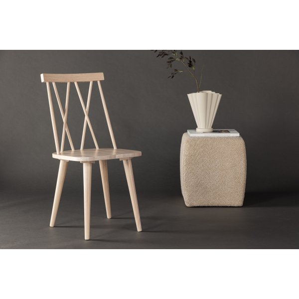 Mariette ruokapydn tuoli - Whitewash