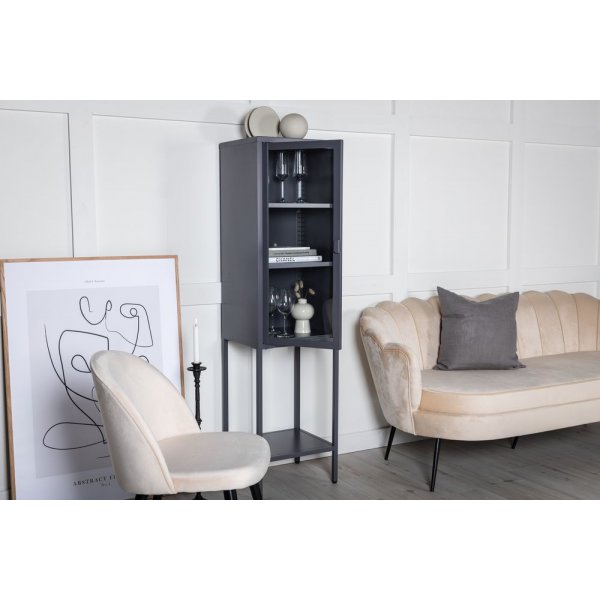 Tysslinge-kaappi - harmaa