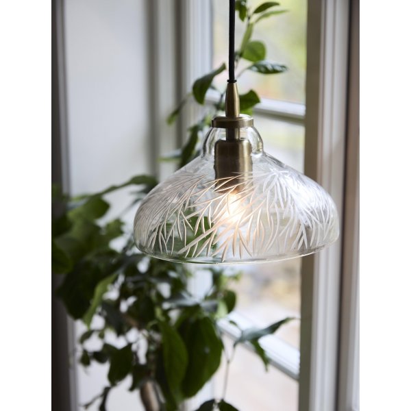 Vaahtera kattovalaisin - Kirkas lasi - 23 cm Vaahtera kattovalaisin - Kirkas lasi - 23 cm