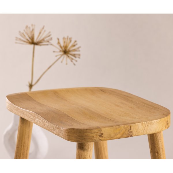 Epäselvä jakkara - teak Epäselvä jakkara - teak