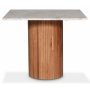 Desibelin pyre ruokapyt 90x90 cm - phkin/beige marmori