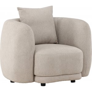 Cielo-nojatuoli - beige bouclé Cielo-nojatuoli - beige bouclé