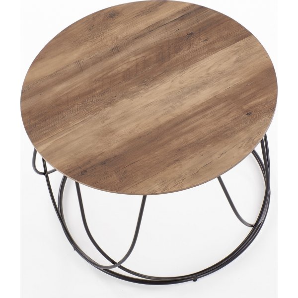 Bobby-sohvapöytä - Saksanpähkinä/musta Bobby-sohvapöytä - Saksanpähkinä/musta