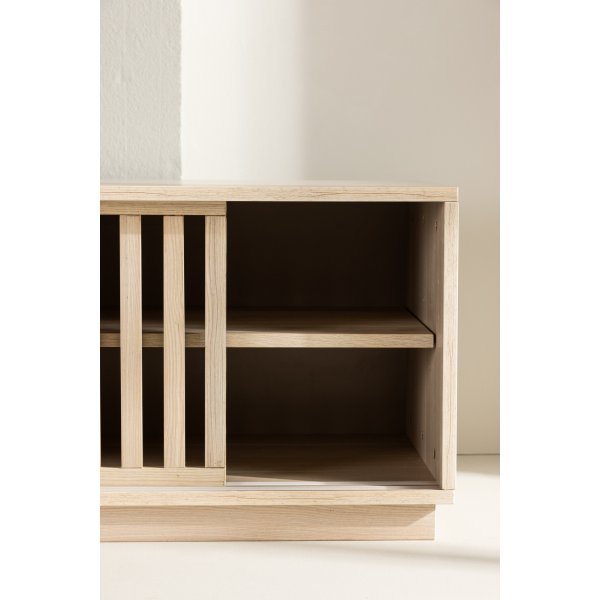 Lugo TV-taso - Valkoiseksi maalattu