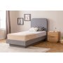 Lody yhden hengen snky silytystilalla 90 x 200 cm - harmaa