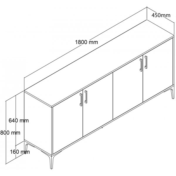 Ares senkki - tammi/valkoinen Ares senkki - tammi/valkoinen