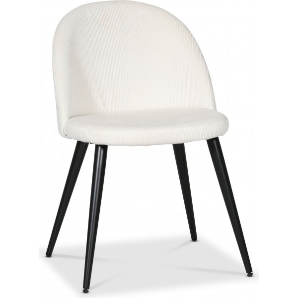 Alice ruokatuoli - beige vakosametti + Tuolin tyyny Alice ruokatuoli - beige vakosametti + Tuolin tyyny