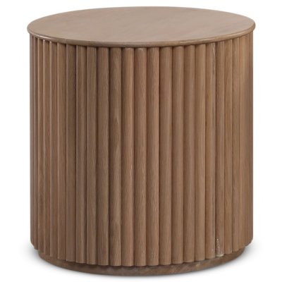 Cylinder sivupöytä 40 cm - Whitewash
