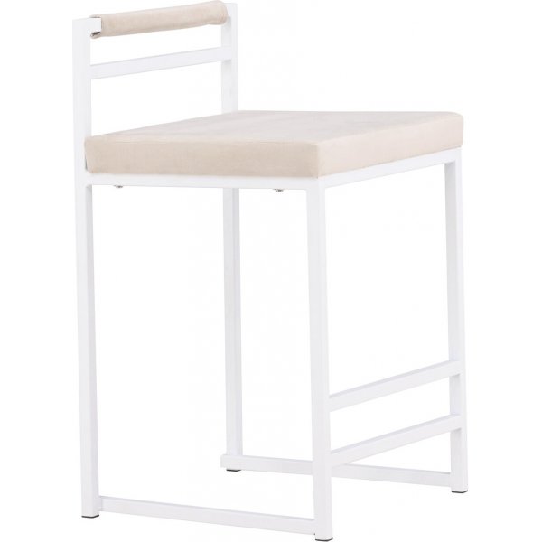 Opelika baarijakkara - beige/valkoinen