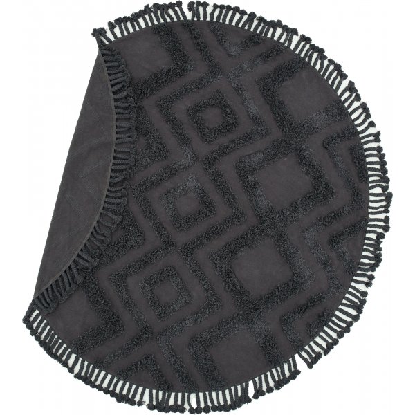 Kleva puuvillamatto - tummanharmaa Kleva puuvillamatto - tummanharmaa