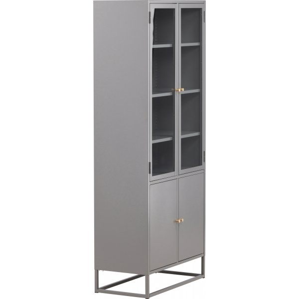 Torsnäsin lasikaappi - Vaaleanharmaa Torsnäsin lasikaappi - Vaaleanharmaa