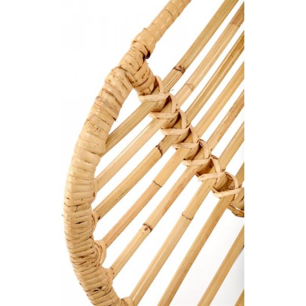 Kelley ruokatuoli - rottinki/musta