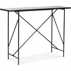 Portland baaripöytä 140 cm - Marmori/musta + Huonekalujen tekstiilien puhdistus Portland baaripöytä 140 cm - Marmori/musta + Huonekalujen tekstiilien puhdistus