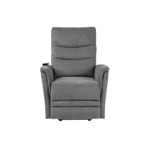 Dellin sähköinen lepotuoli nostolla - harmaa Dellin sähköinen lepotuoli nostolla - harmaa