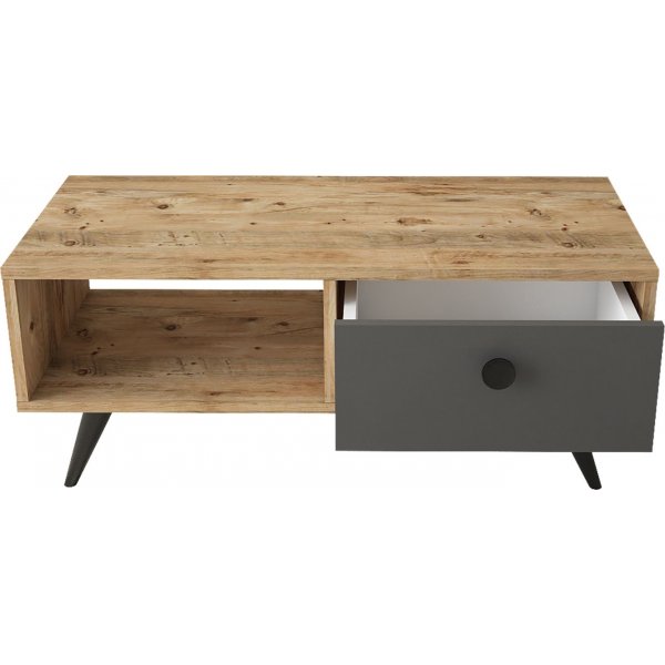 Vilamo sohvapöytä 96 x 44,5 cm - Mänty/antrasiitti Vilamo sohvapöytä 96 x 44,5 cm - Mänty/antrasiitti