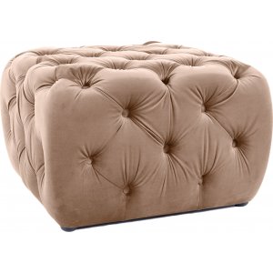 Sophia pouf - beige sametti