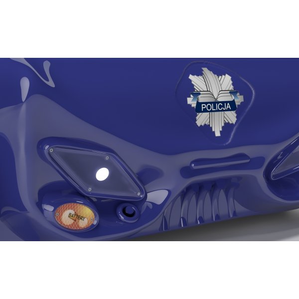 Poliisi-lastens�nky - 90x200 cm