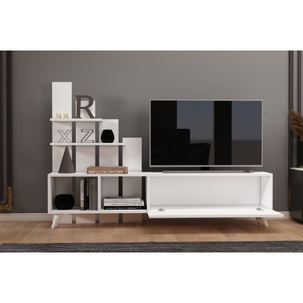 Maci mediapenkki Valkoinen Maci mediapenkki Valkoinen