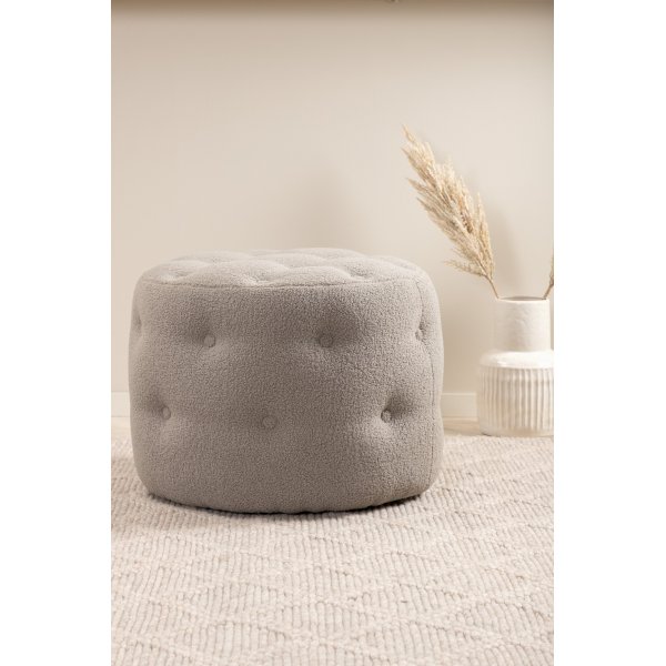 Respit pouf - harmaa beige nalle Respit pouf - harmaa beige nalle