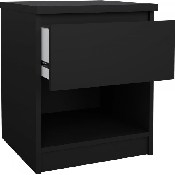 Naia yöpöytä 1 - musta Naia yöpöytä 1 - musta