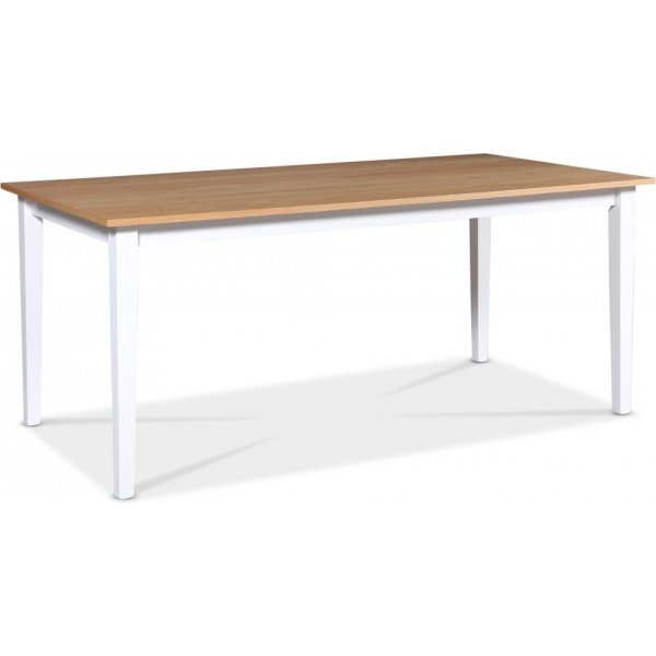 Ruokapyt 180x90 cm Tammi / valkoinen - Fr