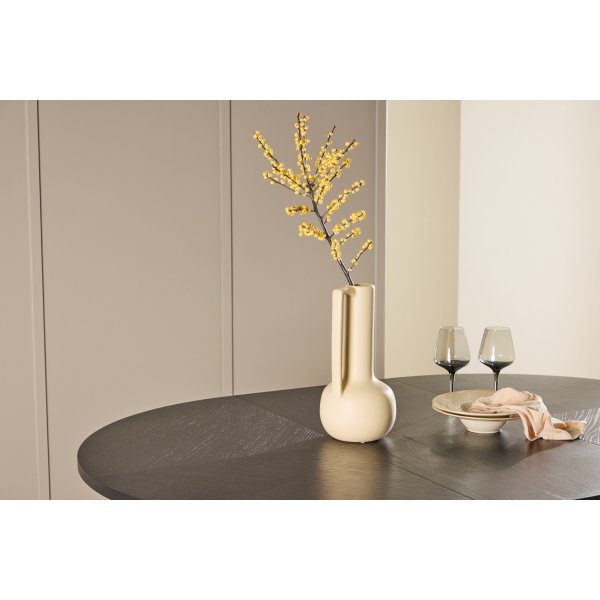 Strada ruokap�yt� 120-170 x 120 cm - Musta