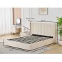 Bianca sngyn runko sngynpdyll ja silytystilalla 180 x 200 cm - beige