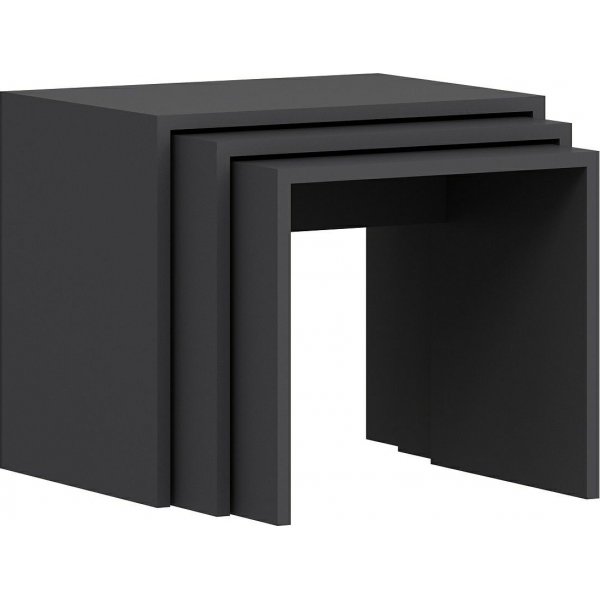 Nebes-p�yt� 45/50/55 x 36/38/40 cm - antrasiitti