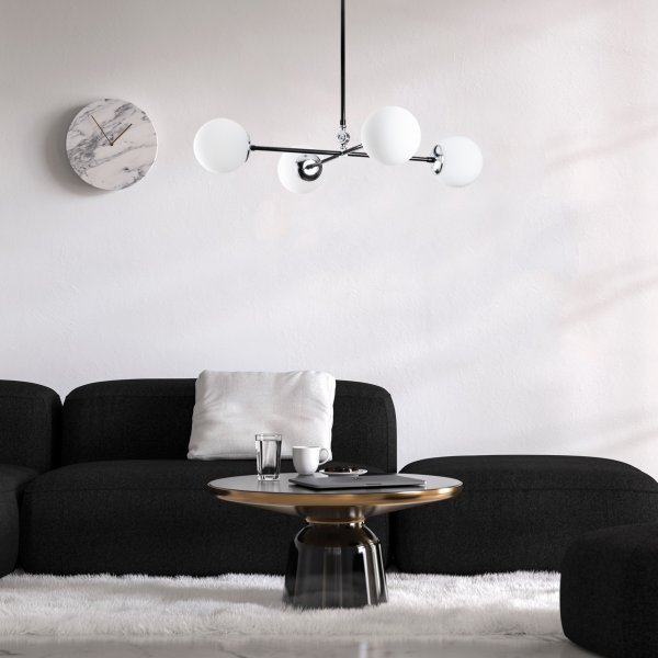 Lorea kattovalaisin 1 - Musta/valkoinen