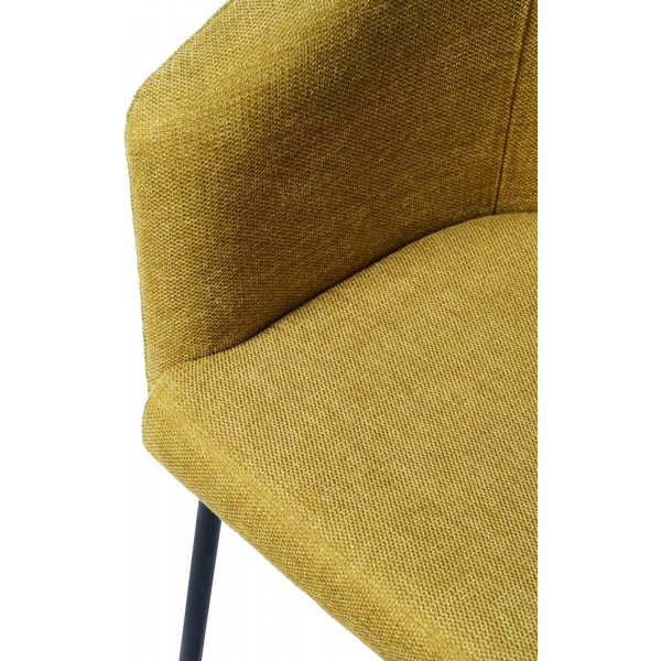 Erik tuoli keltaista kangasta Erik tuoli keltaista kangasta