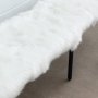 Katy trap 180 x 55 cm - Valkoinen tekoturkis