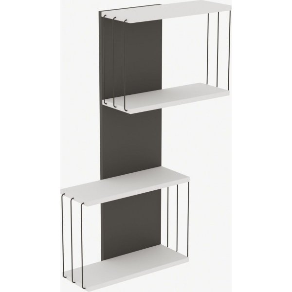 Destan seinhylly - valkoinen