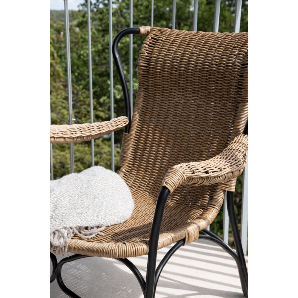 Loreto nojatuoli - musta Loreto nojatuoli - musta