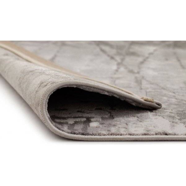 Konekudottu matto Galya Brick - Harmaa