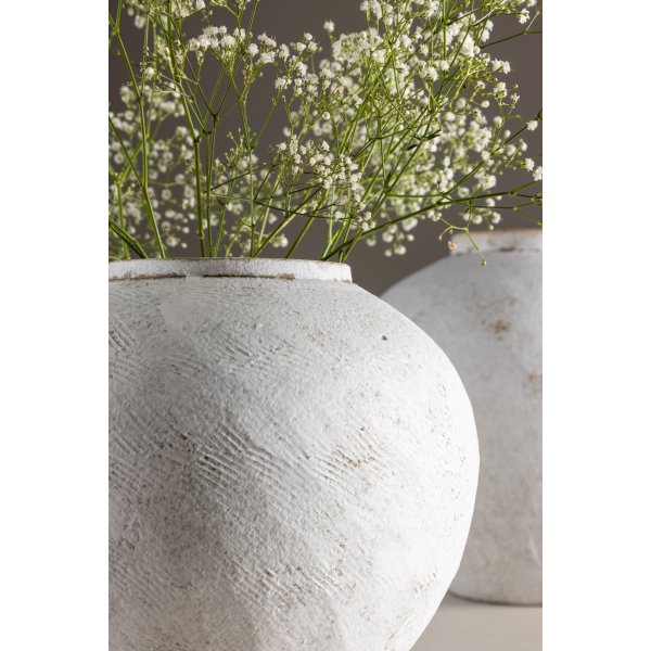 Maapallomaljakko 25 x 23 cm - beige/ruskea