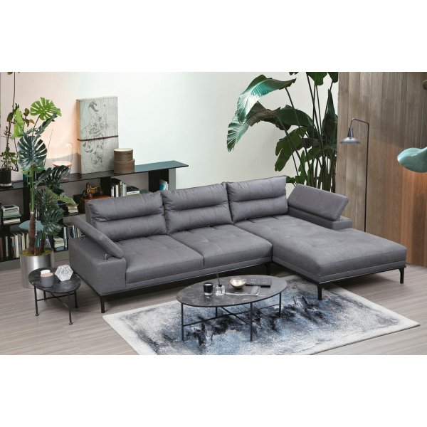 Hollywood divaani sohva - harmaa