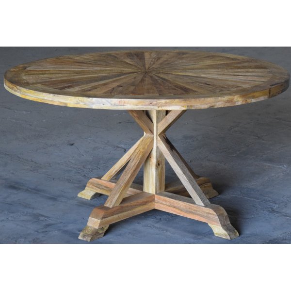 Ruokapöytä 140 cm kierrätettyä ajopuuta Ruokapöytä 140 cm kierrätettyä ajopuuta