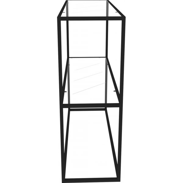 Berra konsolipöytä 80 x 30 cm - Musta Berra konsolipöytä 80 x 30 cm - Musta