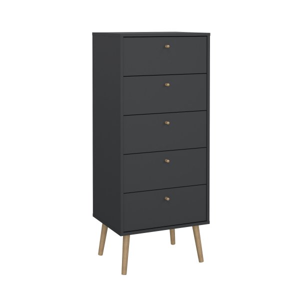 Bodo-lipasto 5 laatikolla - Mattavalkoinen