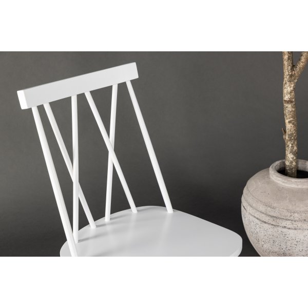 Mariette ruokapöydän tuoli - valkoinen Mariette ruokapöydän tuoli - valkoinen