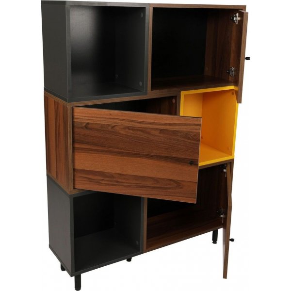 Bengo-kirjahylly - p�hkin�/antrasiitti/keltainen