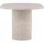 Narvik ruokapyt 200 x 100 cm - Beige marmoriefekti