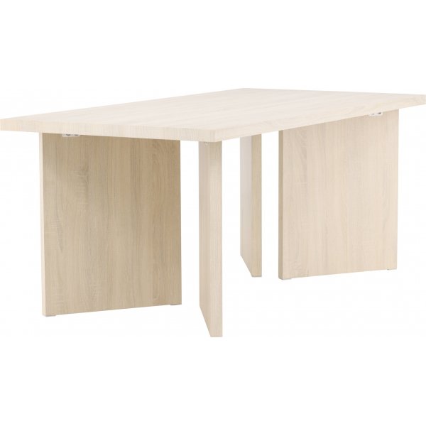 Bassholmen ruokapöytä 180 x 90 cm - Whitewash Bassholmen ruokapöytä 180 x 90 cm - Whitewash