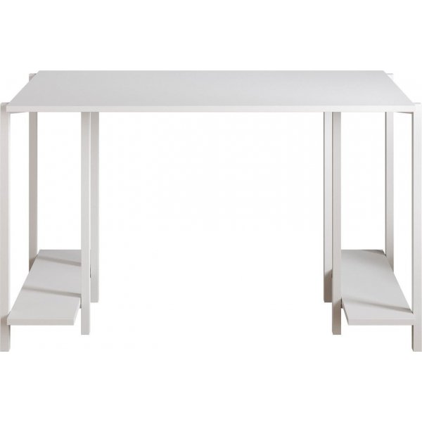 Lukupöytä 125x60 cm - Valkoinen Lukupöytä 125x60 cm - Valkoinen