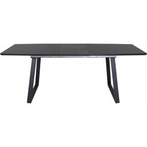 Hallsberg ruokapöytä 160-200 cm - Musta Hallsberg ruokapöytä 160-200 cm - Musta