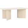 Bassholmen ruokapyt 180 x 90 cm - Whitewash