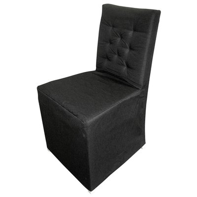 Brixton tuoli - valkoinen/musta + Huonekalujen hoitosarja tekstiileille