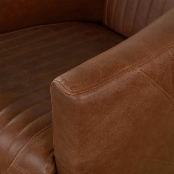 Heritage-klubinojatuoli - Aniliininahka (stripes) Heritage-klubinojatuoli - Aniliininahka (stripes)