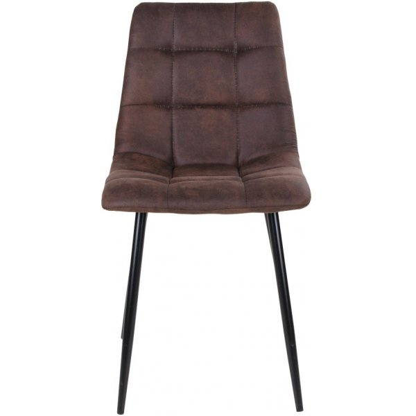 Middelfart ruokapöydän tuoli - tummanruskea/musta Middelfart ruokapöydän tuoli - tummanruskea/musta